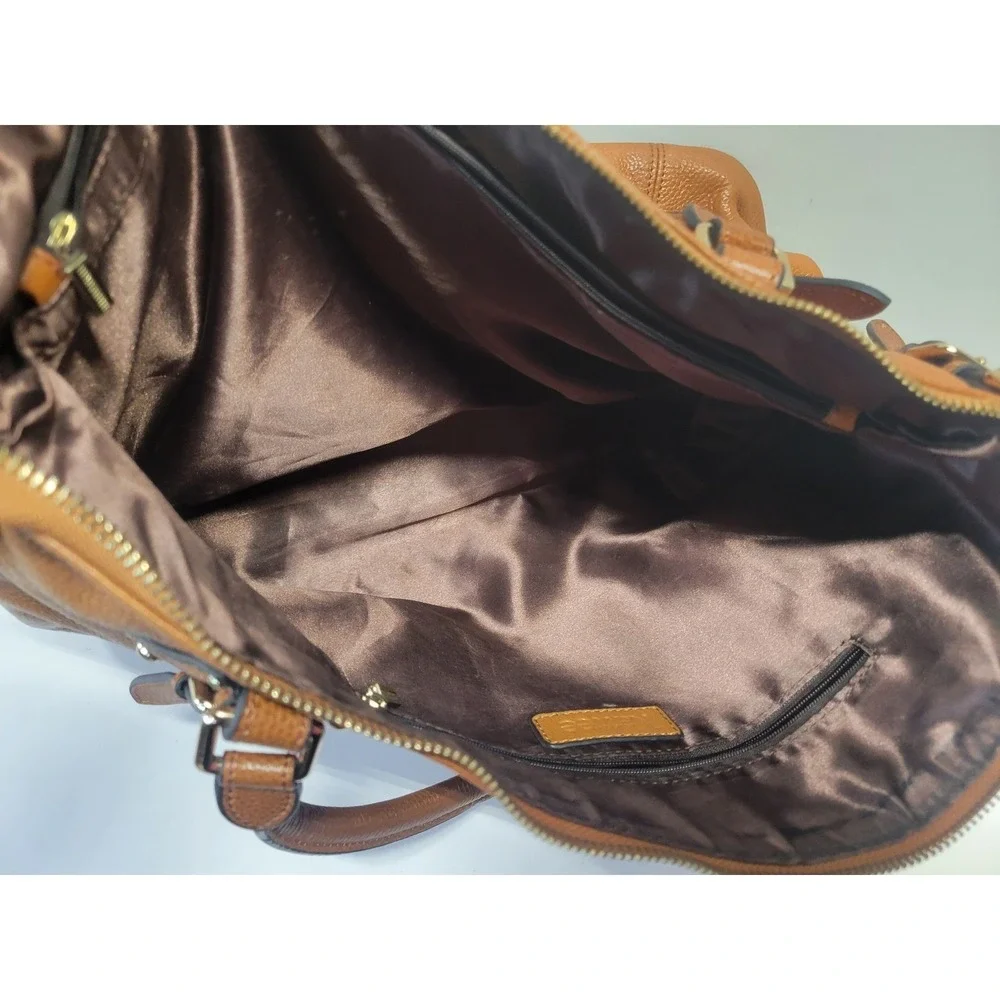 Kattee Genuine Leather Tote Bag Satchel Purse Brown Shoulder Handbag‎